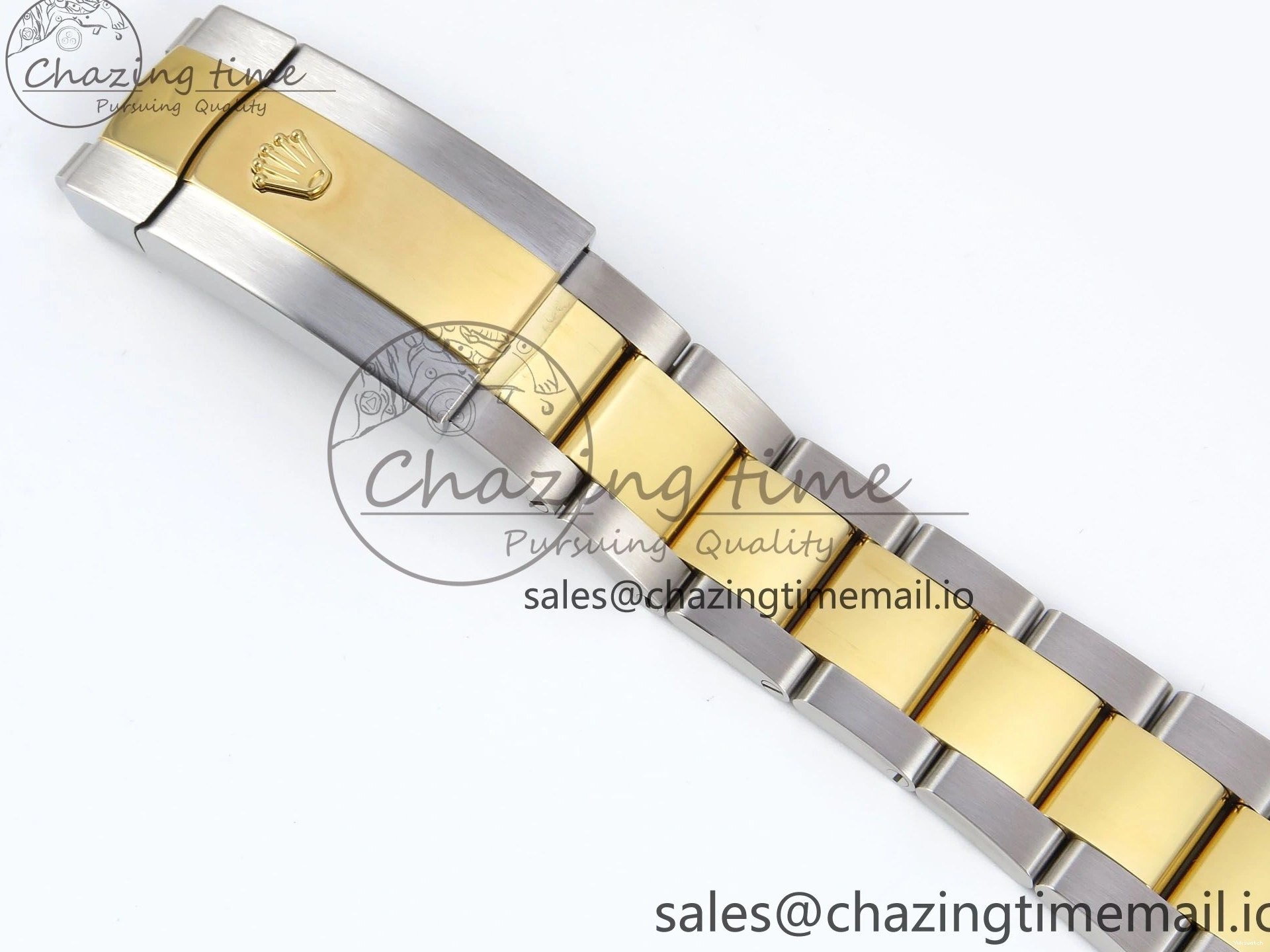 126233 Edition YG Dial 36 A3235 Bracelet on YG Best Leaf SS Stick Oyster DateJust EWEF 0505